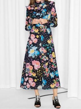 n & Other Stories meadow dress size 6 EUC